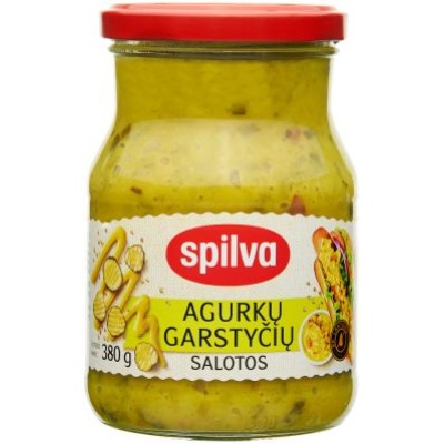 Agurkų ir garstyčių salotos SPILVA, 380 g